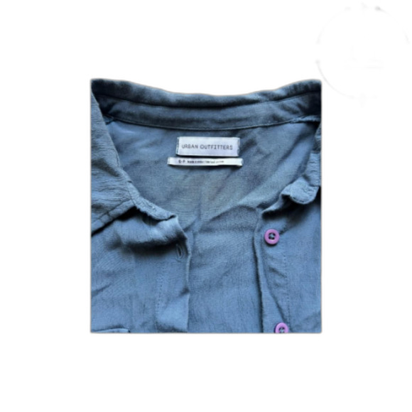 Urban Outfitters Women's Collared Dress in Blue Size S - Picture 4 of 4